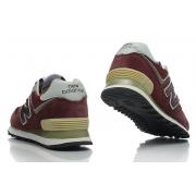 Chaussure New Balance Basse 574 Marron Pour Femme en Soldes